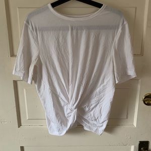 Lululemon tie front tee shirt